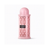 Now Women Rave 100ml EDP by Lattafa in a stylish pink bottle with a unique design.