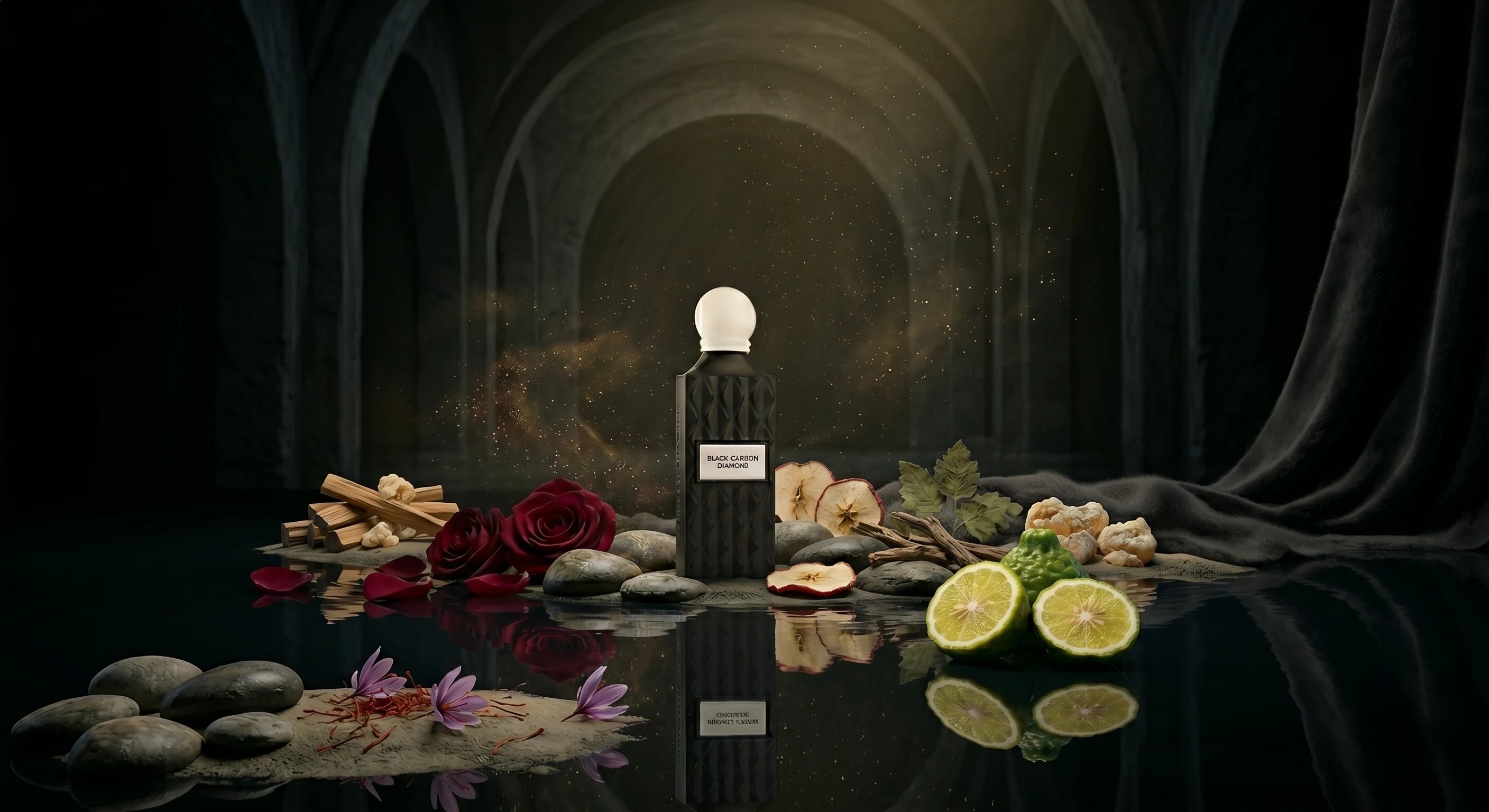 Sale Black Carbon Diamond by Ibrahim Al Qurashi