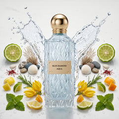  Blue Diamond Aqua by Ibrahim Al Qurashi